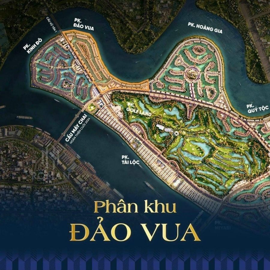 Phân khu Đảo Vua được mệnh danh là nơi dành riêng cho bậc Đế vương