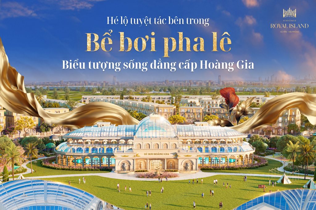 bể bơi pha lê vinhomes vũ yên 