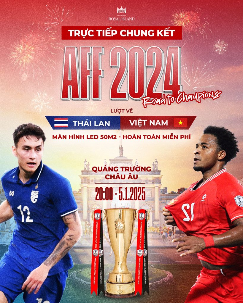 chung kết aff cup tại vin vũ yên hải phòng 