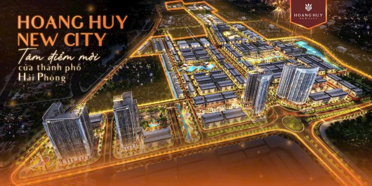 tổng thể mặt bằng dự án hoàng huy new city 