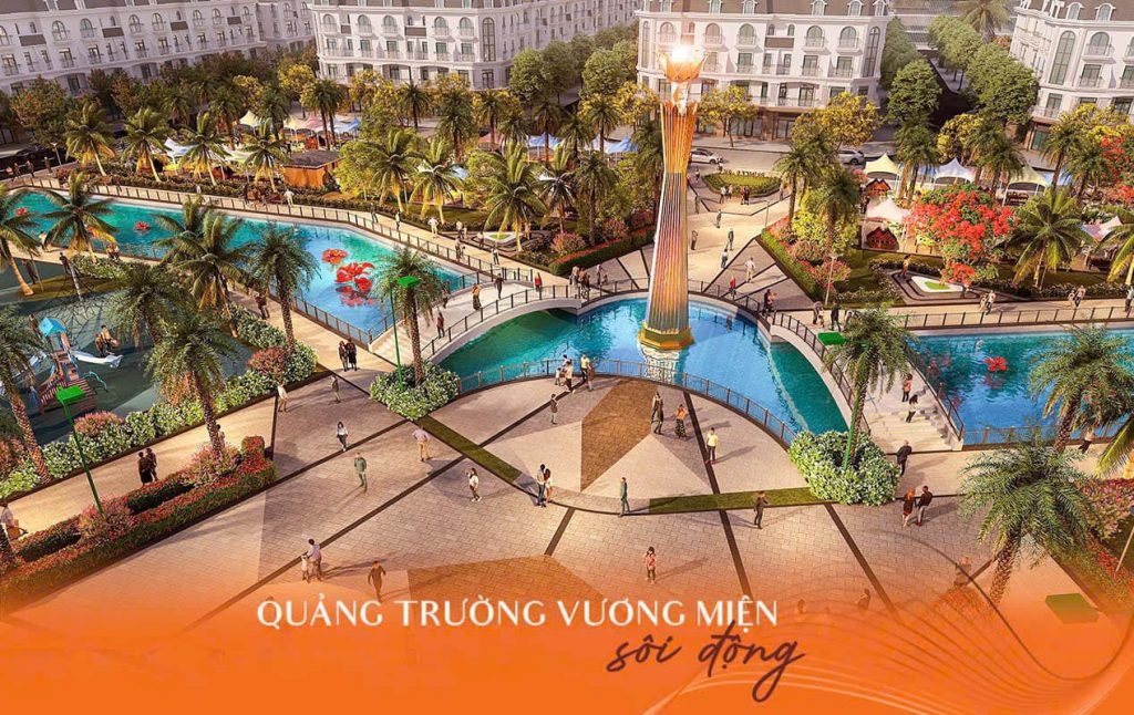 Tiện ích tại dự án Hoàng Huy New City 