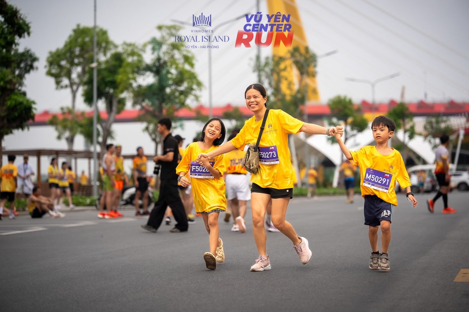 Những hình ảnh ấn tượng tại Vinhomes Vũ Yên Center Run