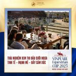 LẦN ĐẦU TIÊN: Cuộc thi cưỡi ngựa quý tộc khai màn tại Vinhomes Royal Island!