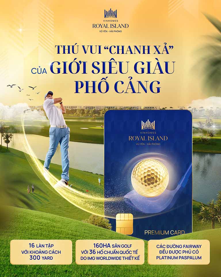 Vũ điệu của những cú Swing trên đảo Hoàng Gia Vinhomes Vũ yên - Đặc quyền giới Siêu Giàu
