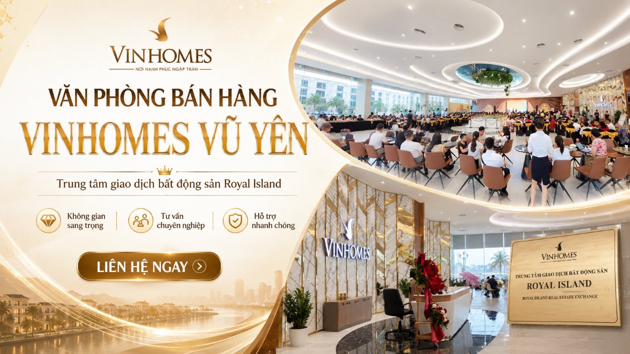 Địa chỉ văn phòng bán hàng dự án Vinhomes Vũ Yên Hải Phòng Địa chỉ văn phòng bán hàng dự án Vinhomes Vũ Yên Hải Phòng