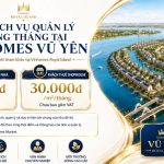 Phí dịch vụ quản lý hàng tháng tại Vinhomes Vũ Yên là bao nhiêu?